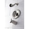 Kingston Brass Tub and Shower Faucet, 3, Wall Mount, Brushed Nickel KB1638FL - alternate 5